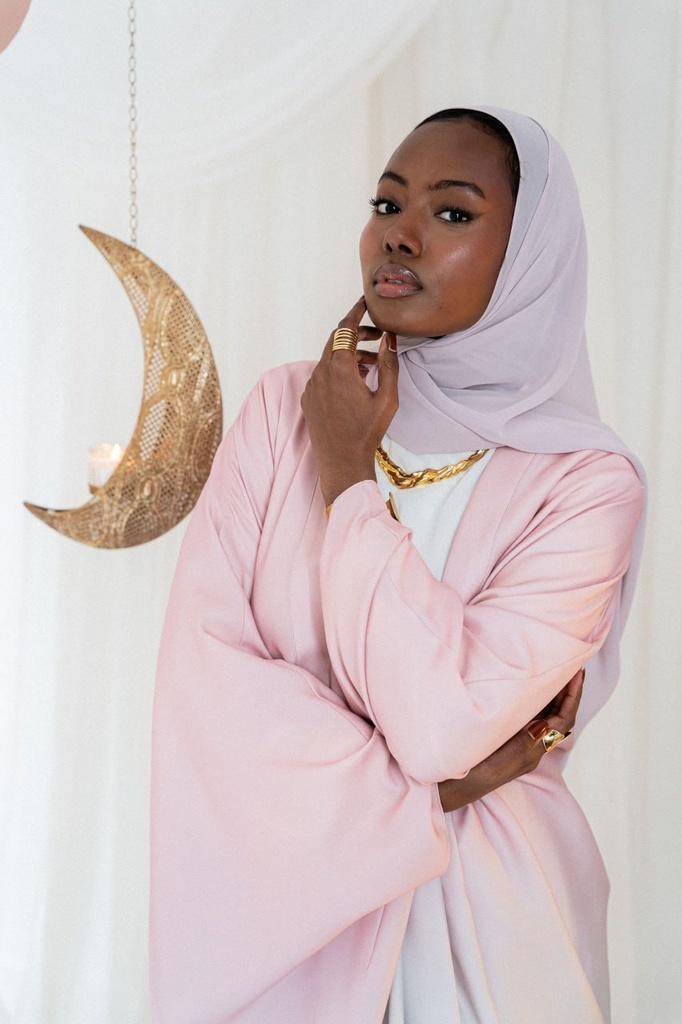 Orchid Chiffon Veil