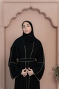 Black Chiffon Veil