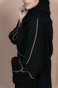 Black Chiffon Veil