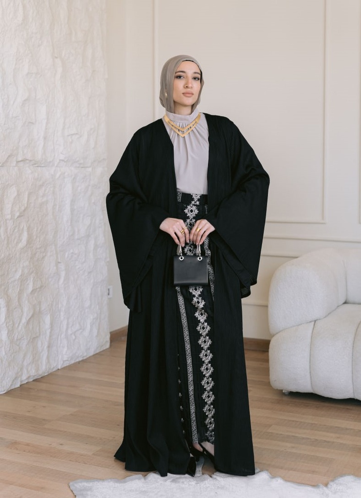 Black Hennah Kaftan  