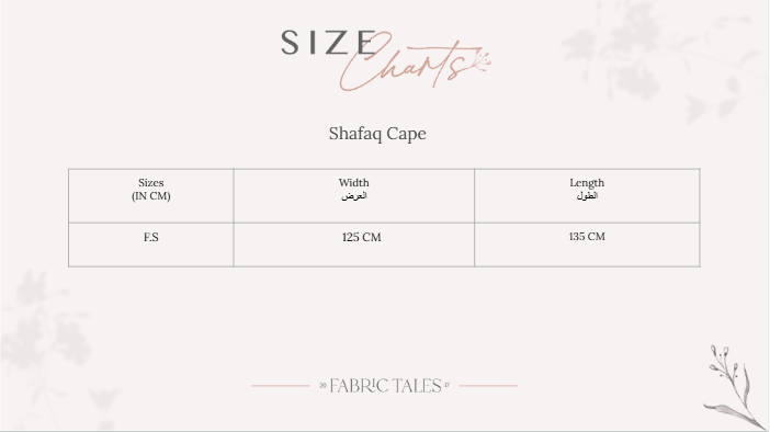 Shafaq Cape