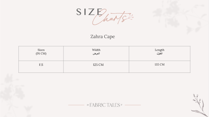 Zahra Cape