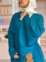 Teal Hennah Kaftan