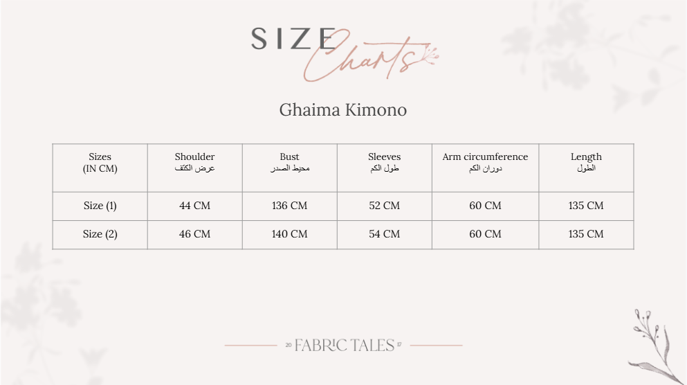 Ghaima Kimono 