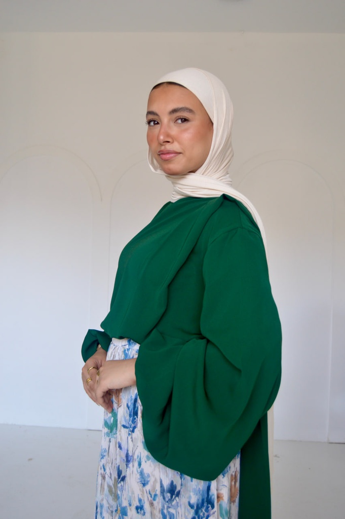 Avocado Louvre Blouse