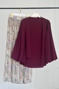 Oxblood Louvre Blouse