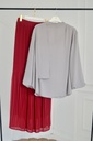 Smoke Louvre Blouse