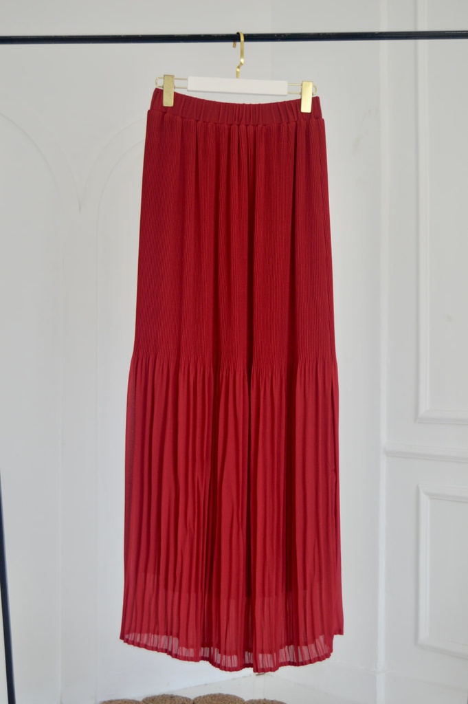 Maroon Tiana Skirt