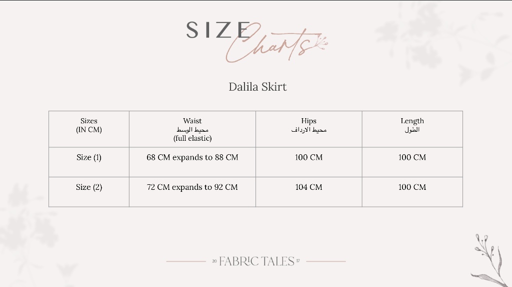 Dalila Skirt