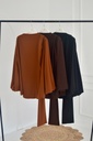 Camel Louvre Blouse