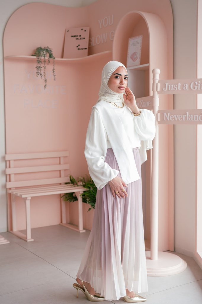 Offwhite Louvre Blouse