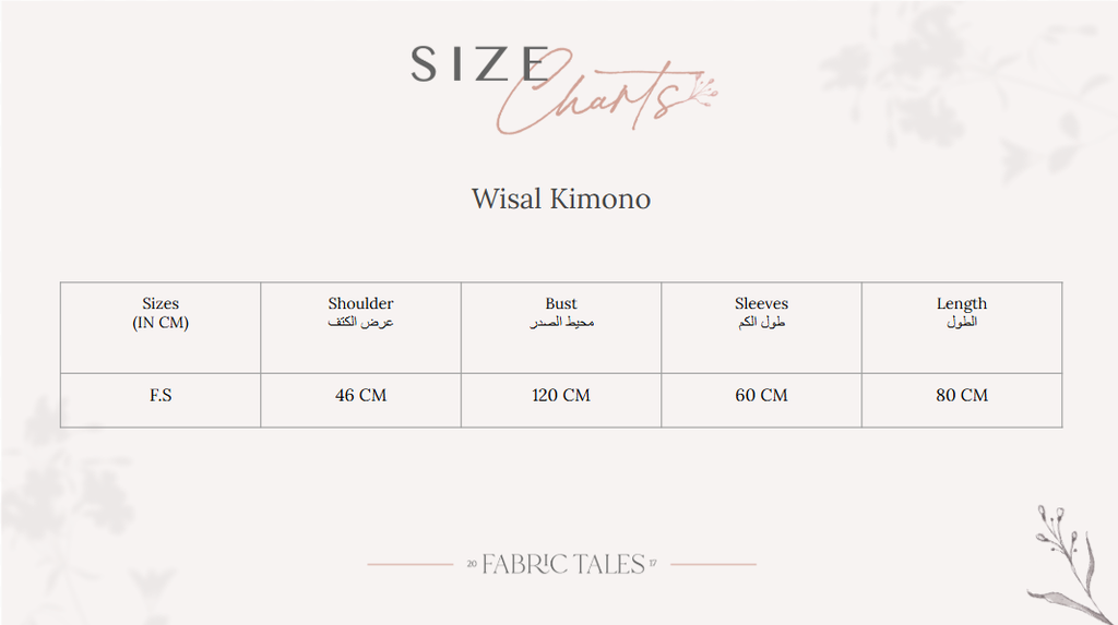 Wisal Kimono