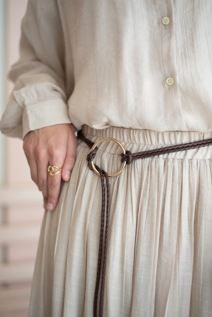 Beige Isla Skirt 