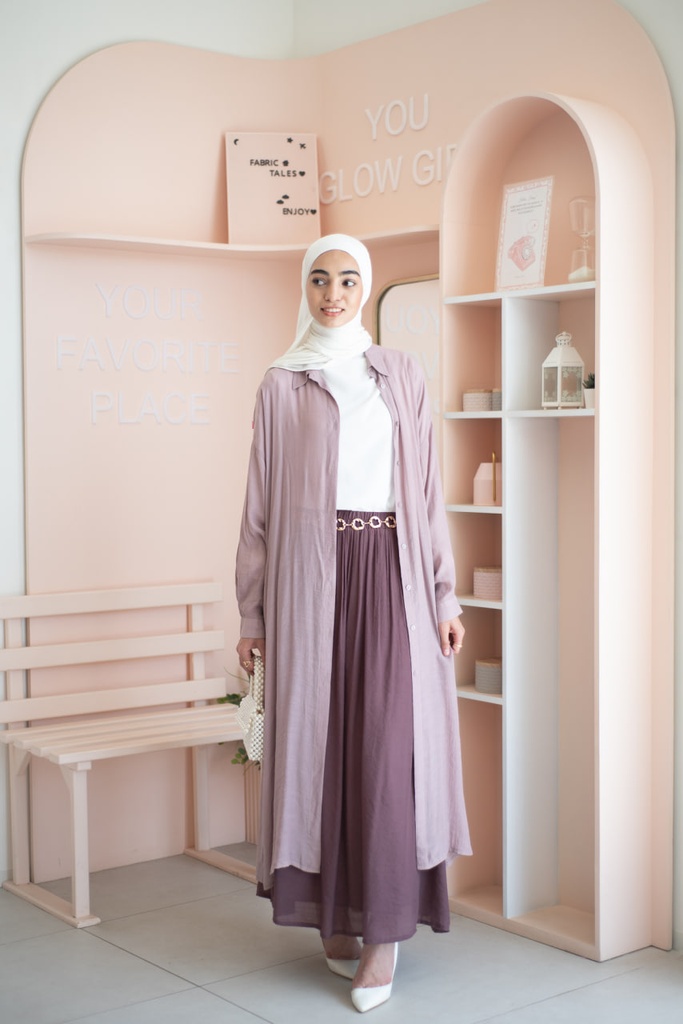 Plum Isla Skirt