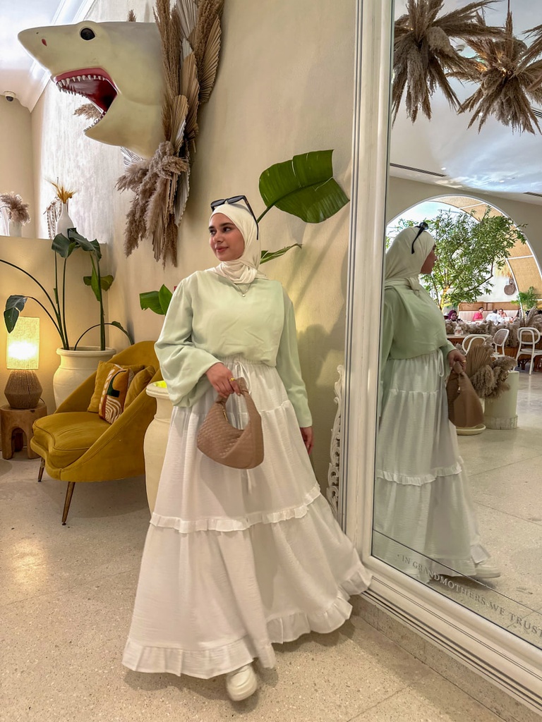 Ivory Taia Skirt