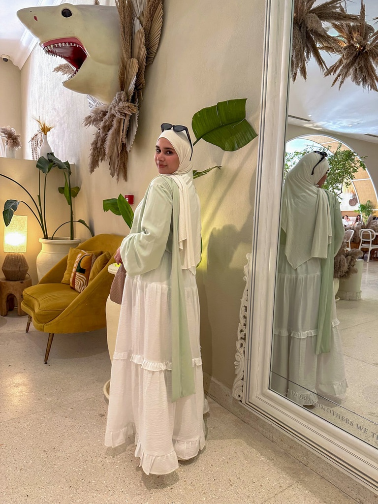 Lime Louvre Blouse
