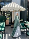 Sage Swan Cape Blouse
