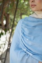 Sky Swan Cape Blouse