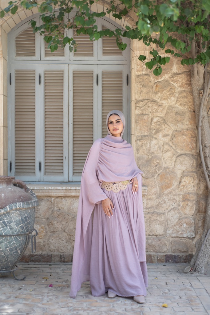 Mink Swan Cape Blouse