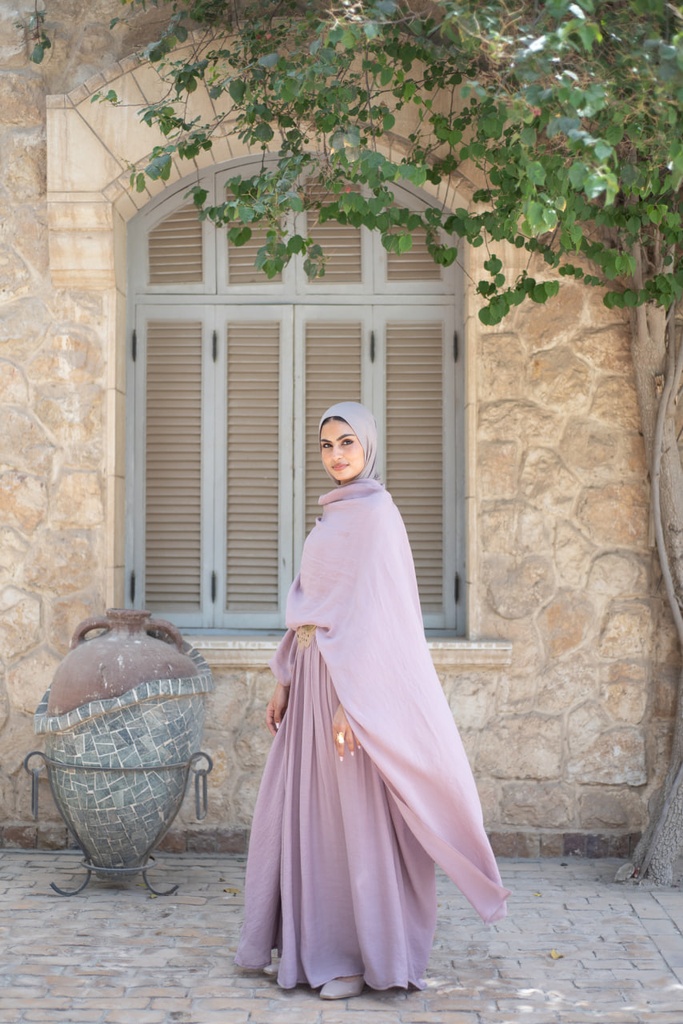 Mink Swan Cape Blouse