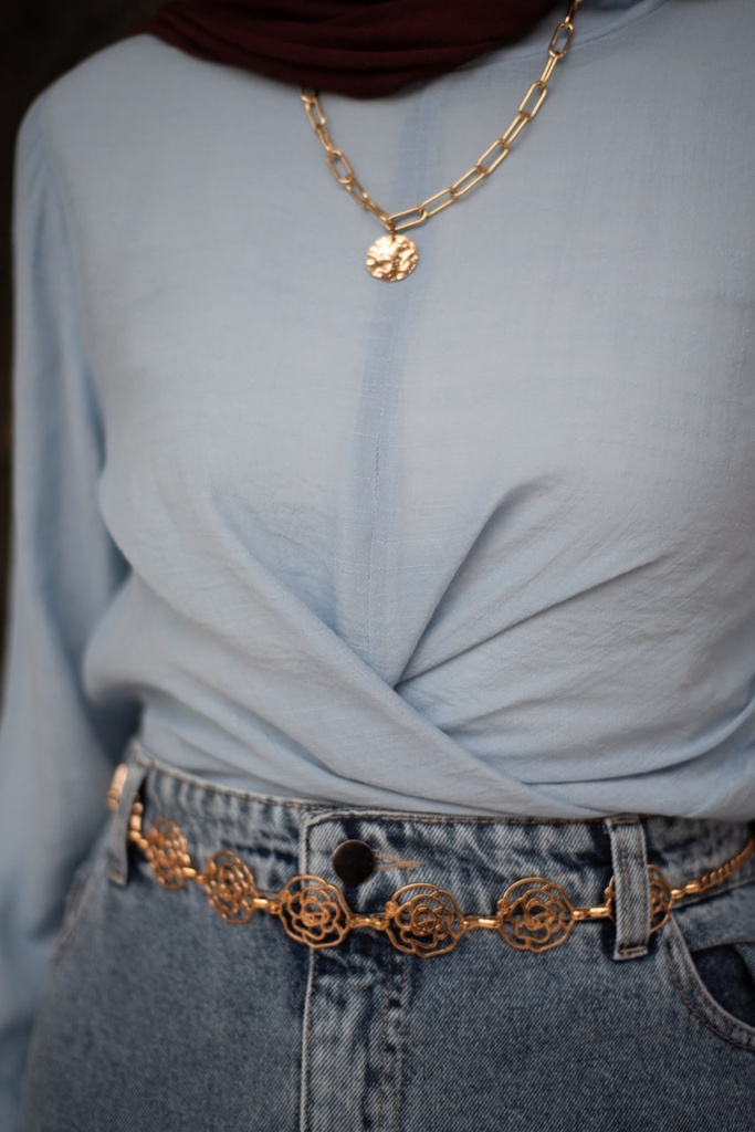 Sky lana Blouse