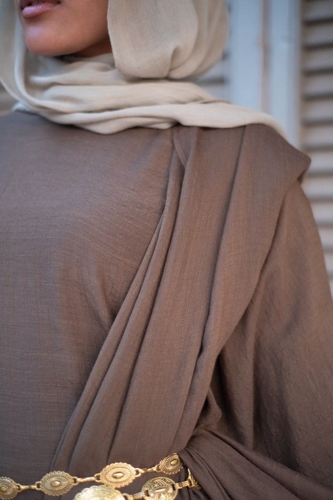 Chocolate Swan Cape Blouse