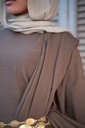 Chocolate Swan Cape Blouse