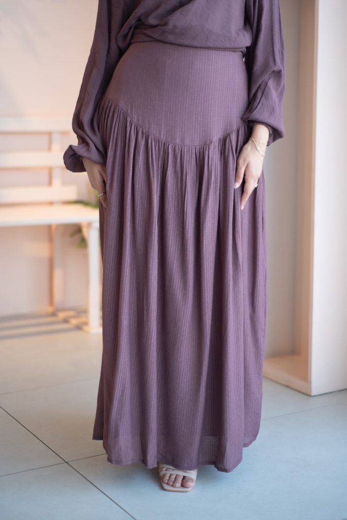 Plum Elara Skirt