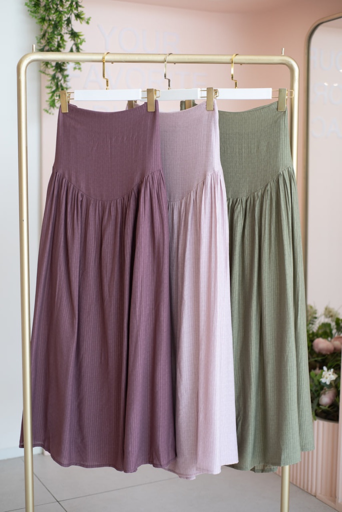 Plum Elara Skirt