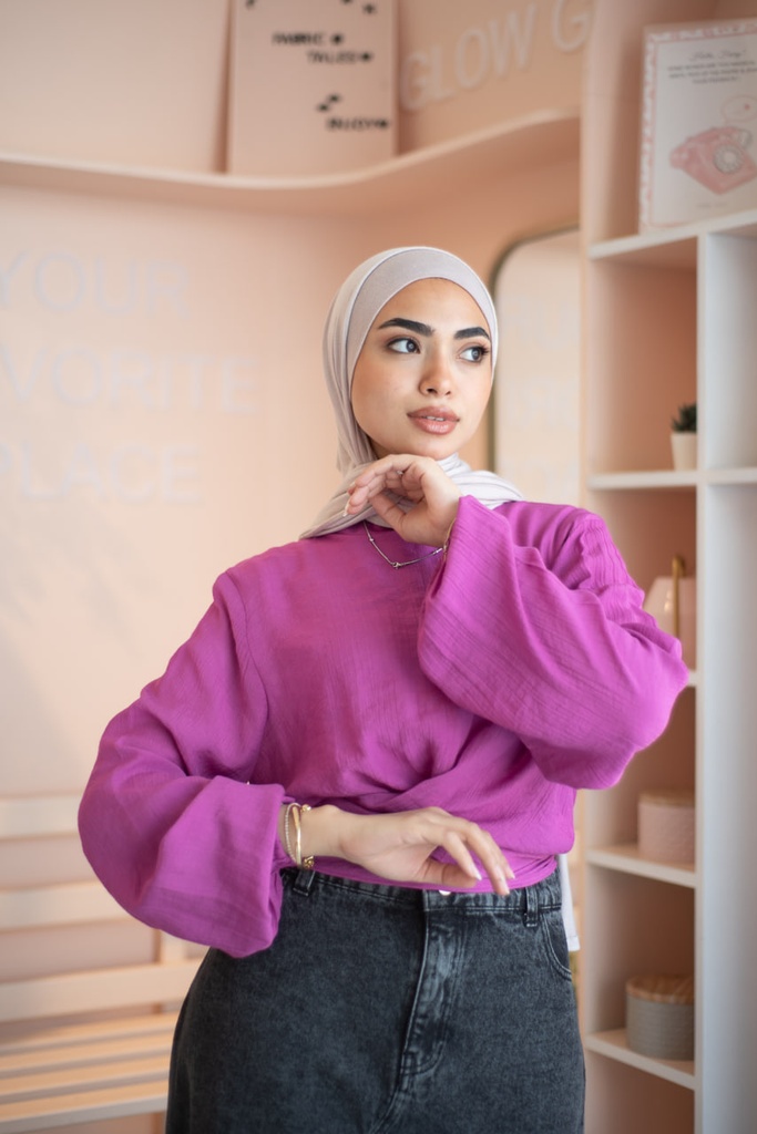 Orchid lana Blouse 