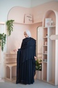 Midnight Swan Cape Blouse