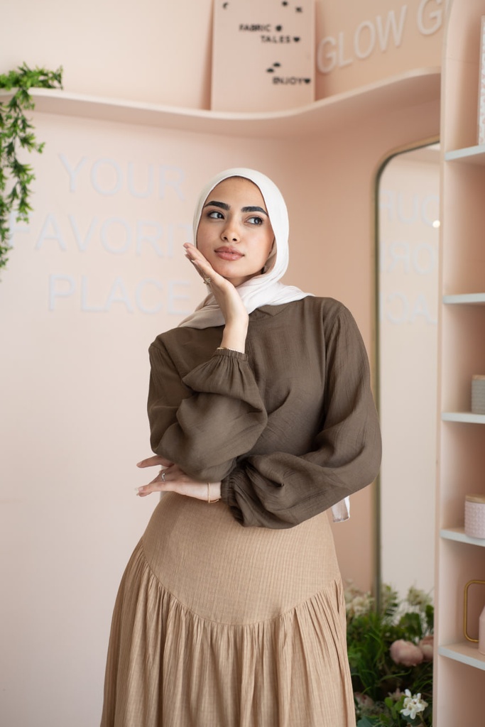 Caramel Elara Skirt