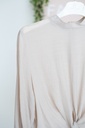 Beige lana Blouse 