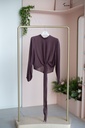 Plum lana Blouse 