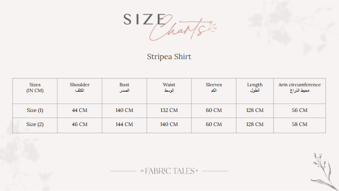 Beige Stripea Shirt 