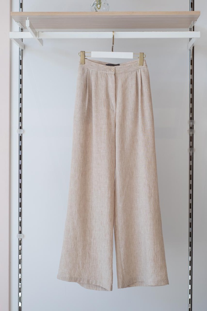 Beige Office Pants  