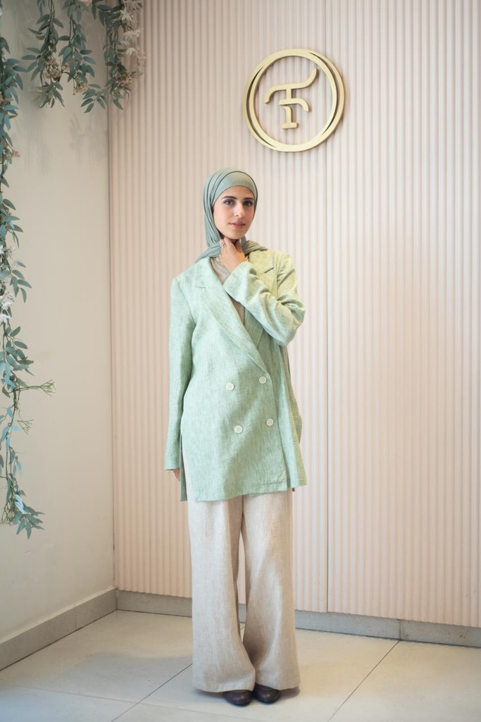 Sage Offbeat Blazer 