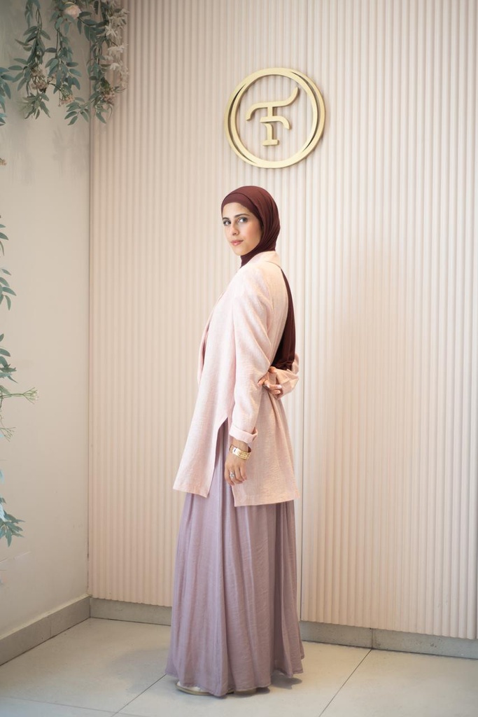 Peach Offbeat Blazer   