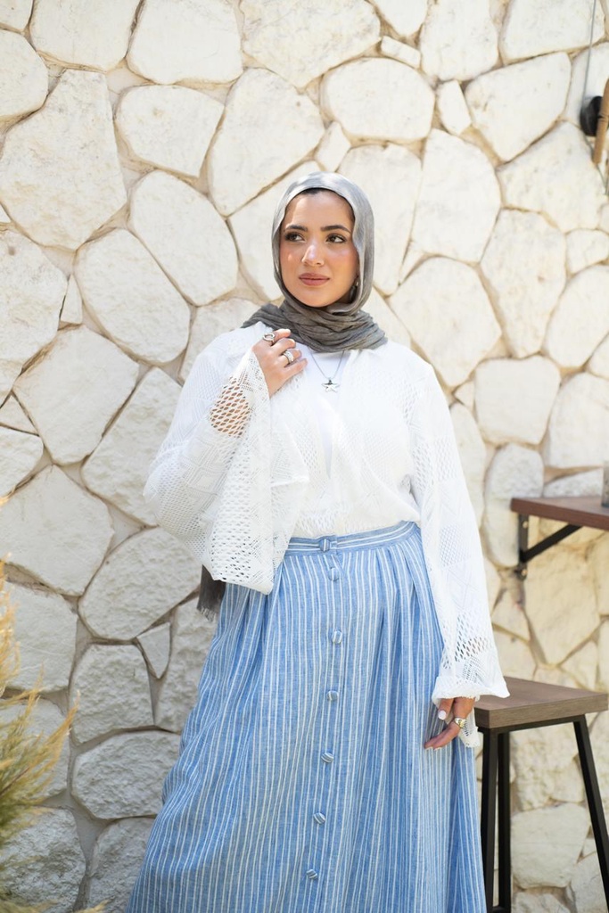 Blue Clay Skirt 