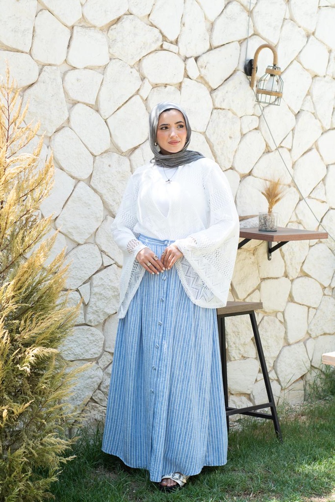 Blue Clay Skirt 