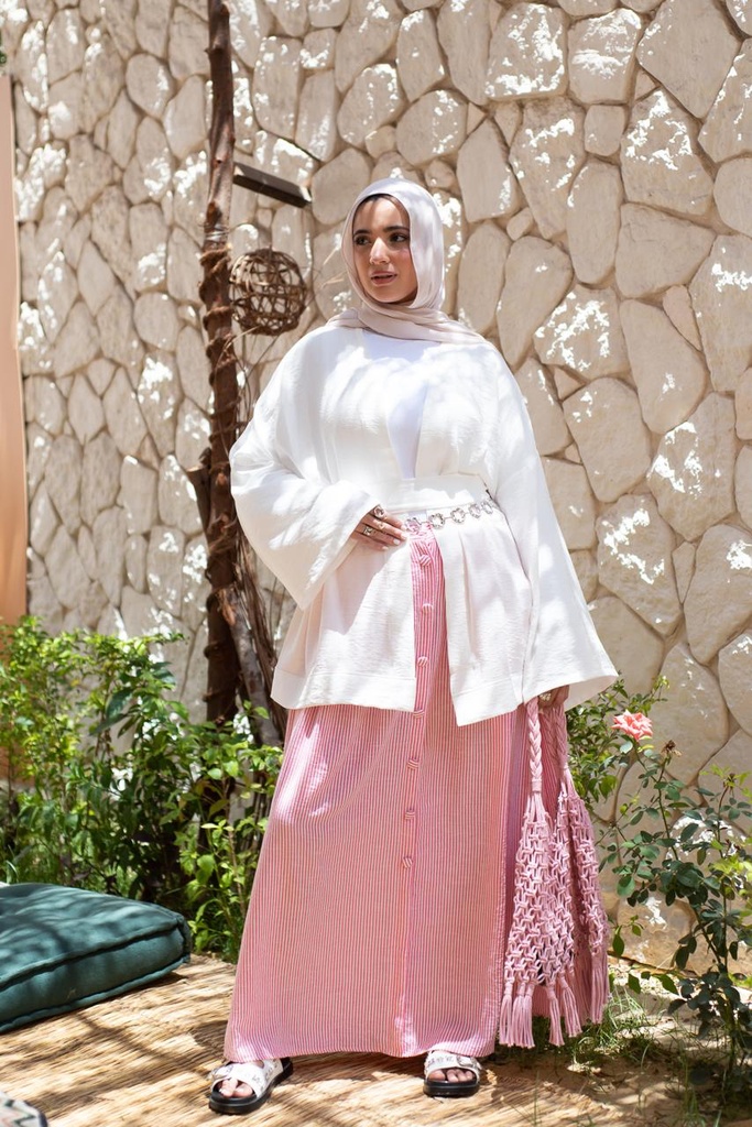 Pink Clay Skirt 
