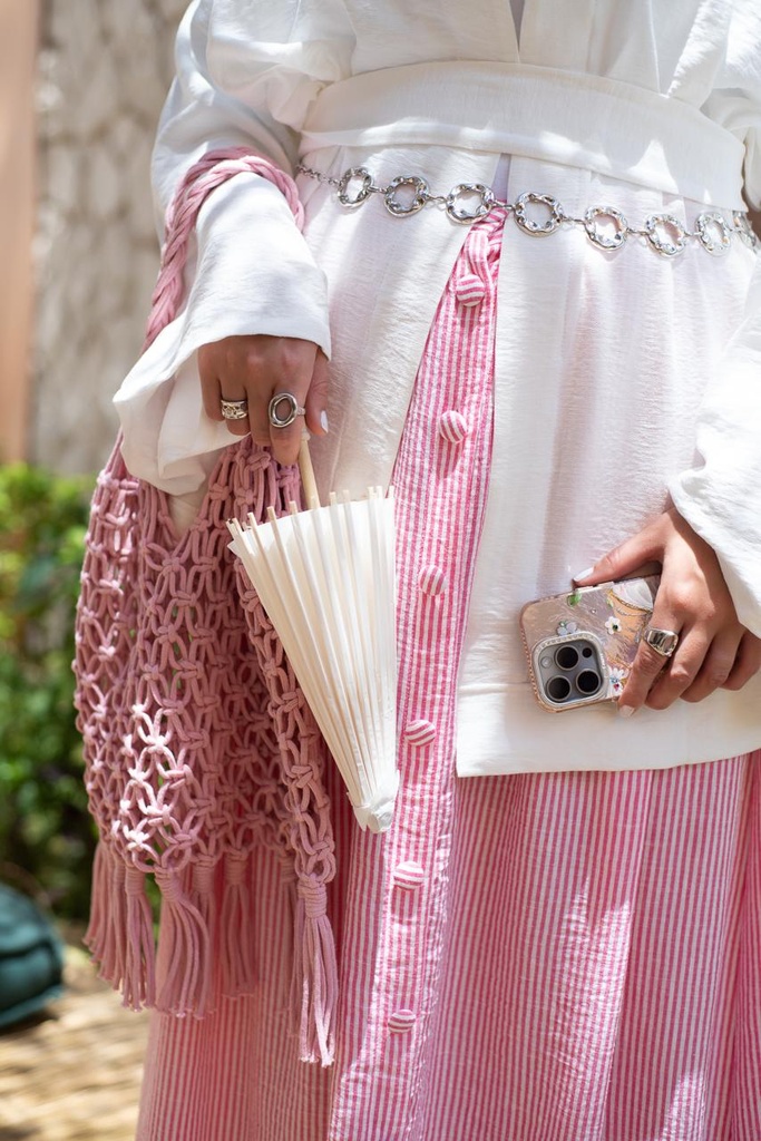 Pink Clay Skirt 