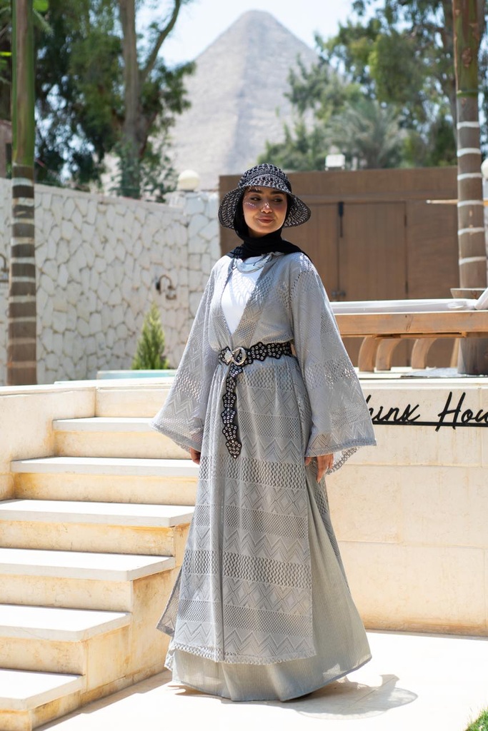 Grey Barefoot Dress    