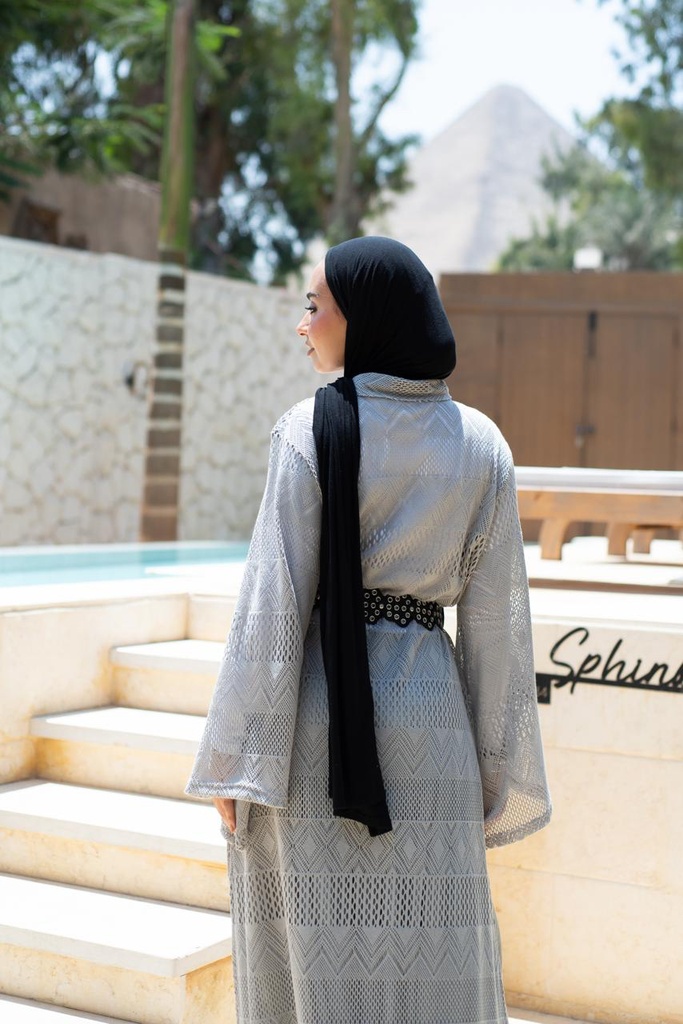 Grey Barefoot Dress    