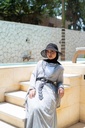 Grey Barefoot Dress    
