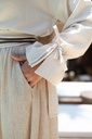 Beige Whirl Skirt   