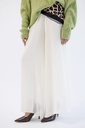 Ivory Aura Chiffon Pants