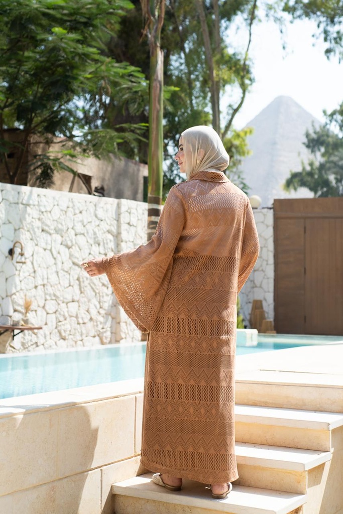 Caramel Barefoot Dress 