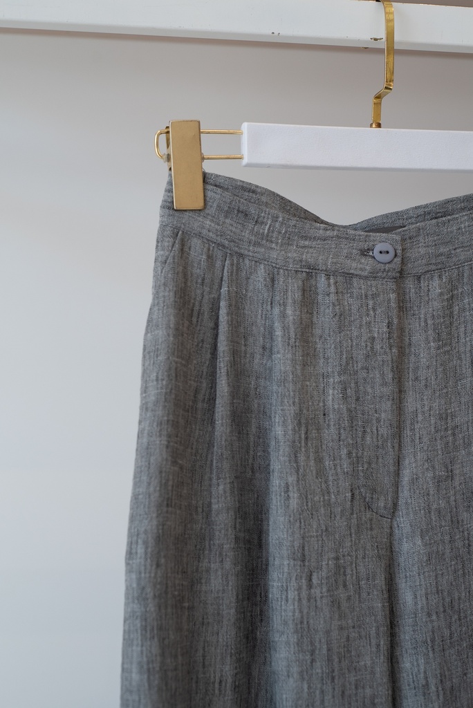 Charcoal Office Pants  