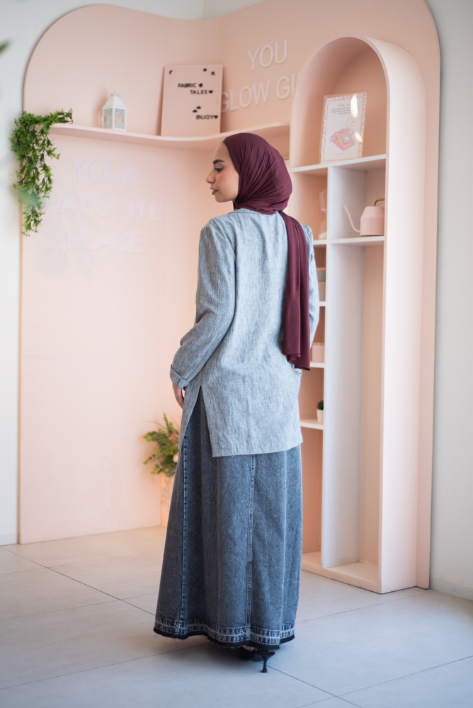 Charcoal Offbeat Blazer